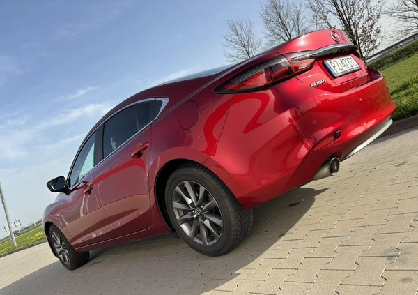 Mazda 6 cena 93000 przebieg: 55000, rok produkcji 2019 z Warszawa małe 106